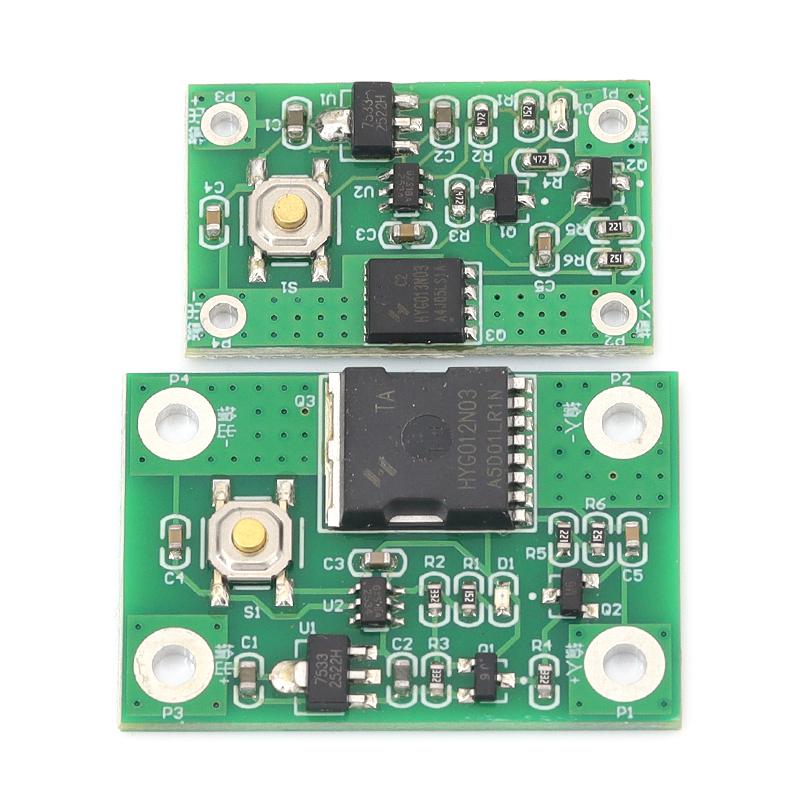 1/5/10pcs 5V-24V Single Button Bistable Switch Module 10A 30A 70A High Current Self Locking Electronic Switch