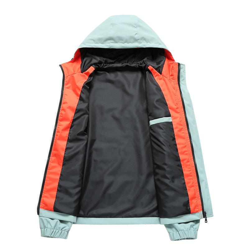 Однотонная весенне-осенняя повседневная новая спортивная куртка для активного отдыха, ветрозащитная куртка из мягкой ткани, кардиган, ветровка для мужчин