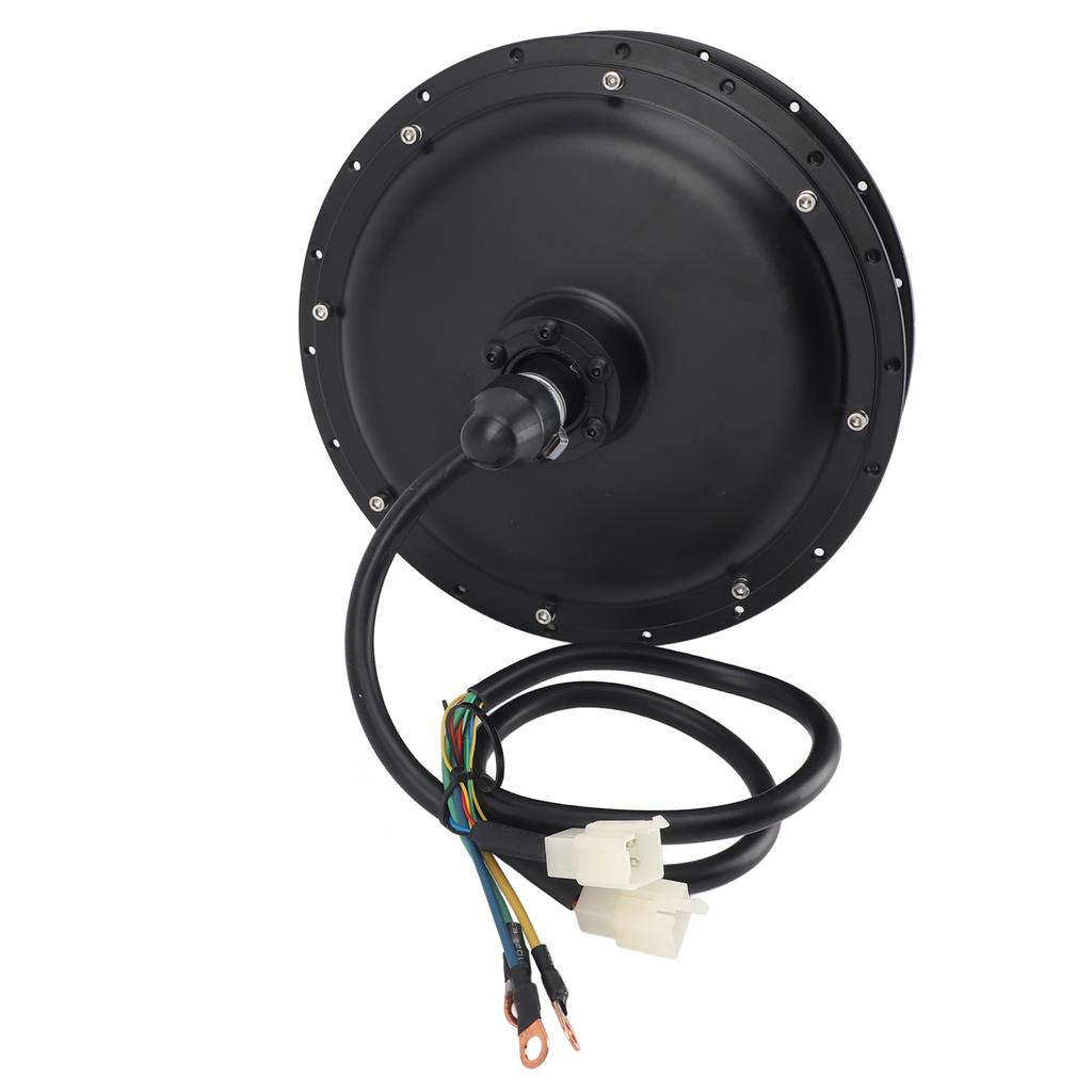 48V 2000W Electric Bike Hub Motor 190mm Aluminum Alloy 3 Riding Modes Brushless Gearless Rear Wheel Hub Motor for