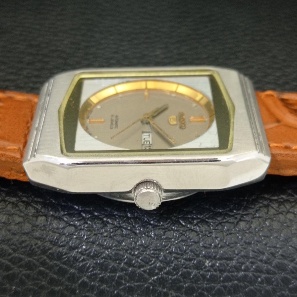 Seiko 5 АВТОМАТИЧЕСКИХ ВИНТАЖНЫХ ЯПОНСКИХ ЧАСОВ ДЛЯ МАЛЬЧИКА 2919A ОРИГИНАЛЬНЫЙ ЦИФЕРБЛАТ a704284-1