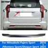 Для Mitsubishi Pajero/Montero/Shogun Sport 2016-2024 2025 Углеродное волокно Задняя крышка багажника Дверь багажника Накладка Аксессуары