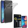 Case and Screen Protector - Samsung - Galaxy A20E - Silicone Gel - UltraSlim - Transparent
