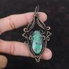 Ruby Fuchsite Pendant Copper Wire Wrapped Pendant Gemstone Pendant Copper Jewelry Gift For Her Ethnic Pendant Handmade Wire Wrapping Jewelry