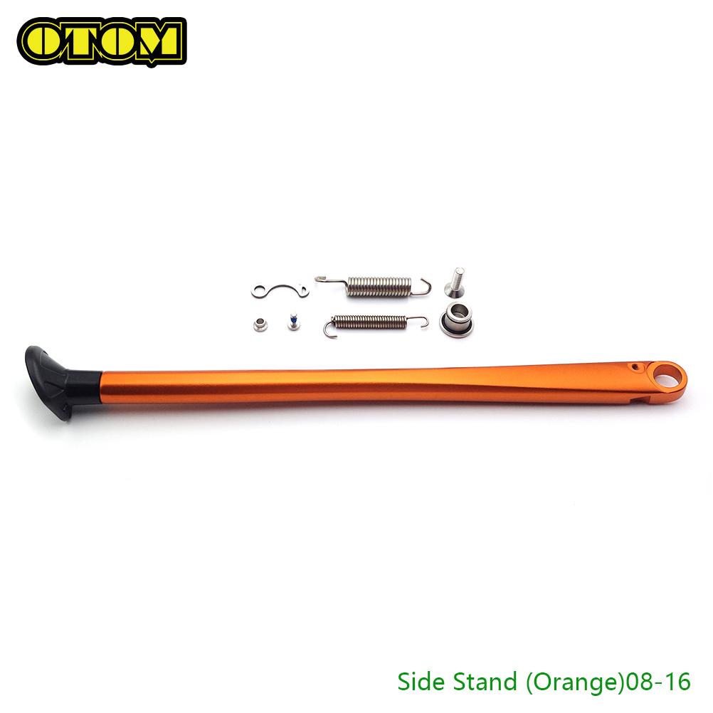 For KTM HUSQVARNA GASGAS 2008-2023 Motorcycle Side Stand Base Spring Screws Forged Aluminum Kickstand Parking EXC XCF FE TE EX