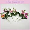 Butterfly Faux Orchid  With Realistic Leaves For Wedding And Event Settings