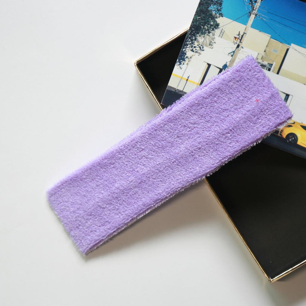 Pure cotton fashionable sports headband, sweat absorbing unisex headband, high elasticity soft hair accessory, yoga headband