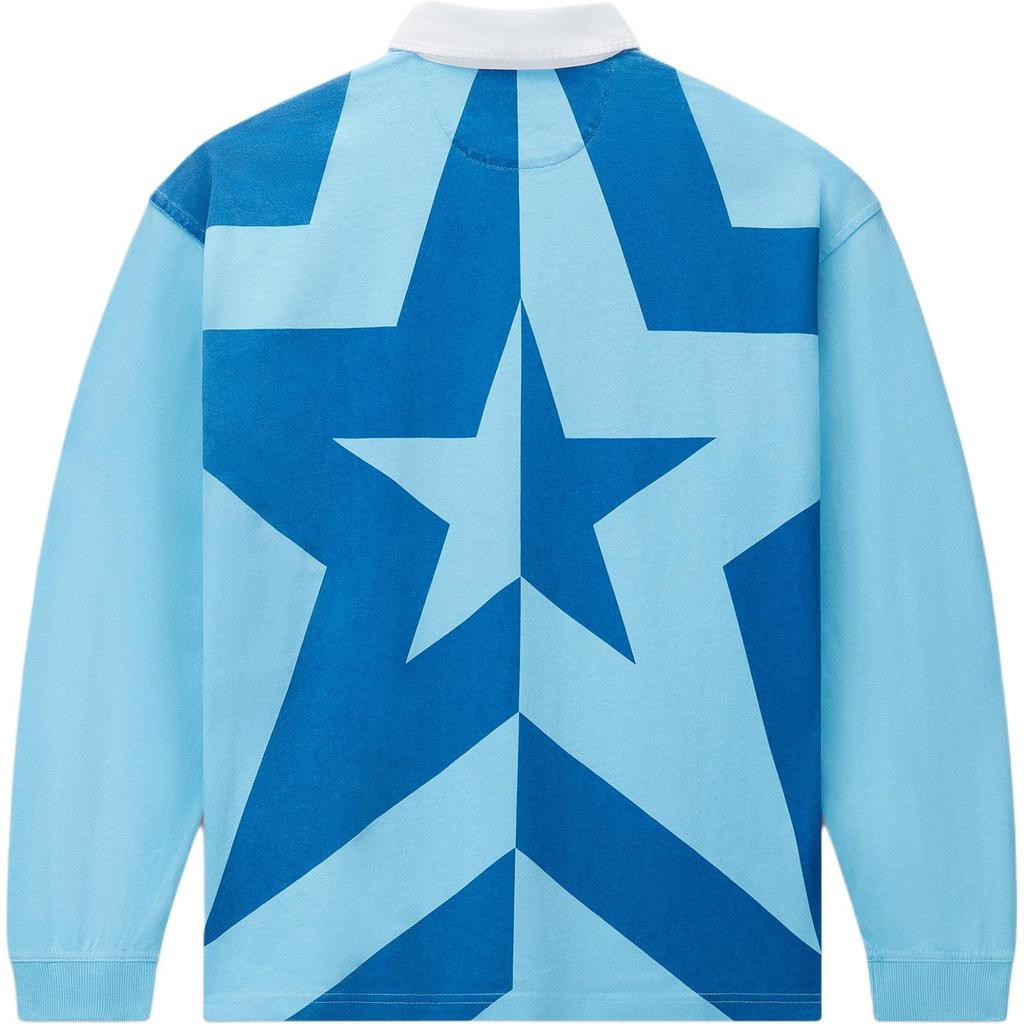 Converse x Awake NY Rugby Shirt Asia Sizing 'Baltic Sea' Men's 10026480-A02