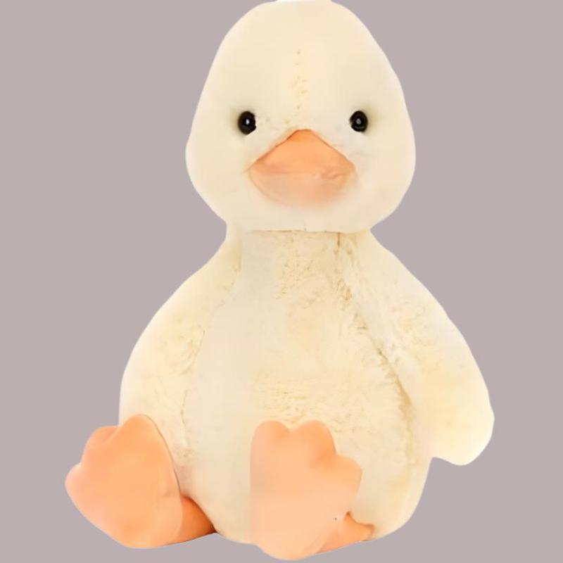 JELLYCAT Серия «Фермерские животные» Застенчивый утенок Кукла-компаньон Плюшевая кукла 31 см высотой