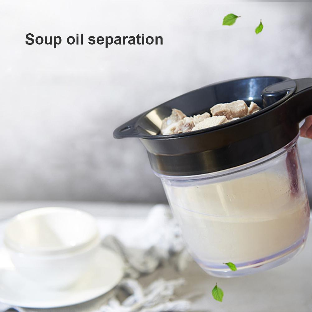 Жироотделитель для кухни, масляный фильтр, подливка, жироотделитель с легким нижним выпуском