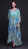 Phagun Ogee Damask Ladies Kaftan Holiday Loungewear Maxi Dress Beach