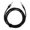 DK Guitar Connecting Cable 6.0 Meters 20ft Instrument Cable Noise Reduction Audio Cable 6.35mm Male Jack Audio Cord for
