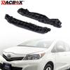 2 шт. Комплект кронштейнов переднего бампера для Toyota Yaris CE LE RS Base S 1.5L 2007-2011 Левый и Правый Замена 5253552060 5253652050 Черный