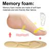 Arch Support Insoles Memory Foam Shock Absorption Shoe Insoles Pressure Relief Shoe Inserts for Men Women Cut-to-Size Sports Insoles