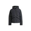 Big Baffle Jacket 530 Down Jacket With Logo Hooded Long Sleeve Men Jacket Black IK3156