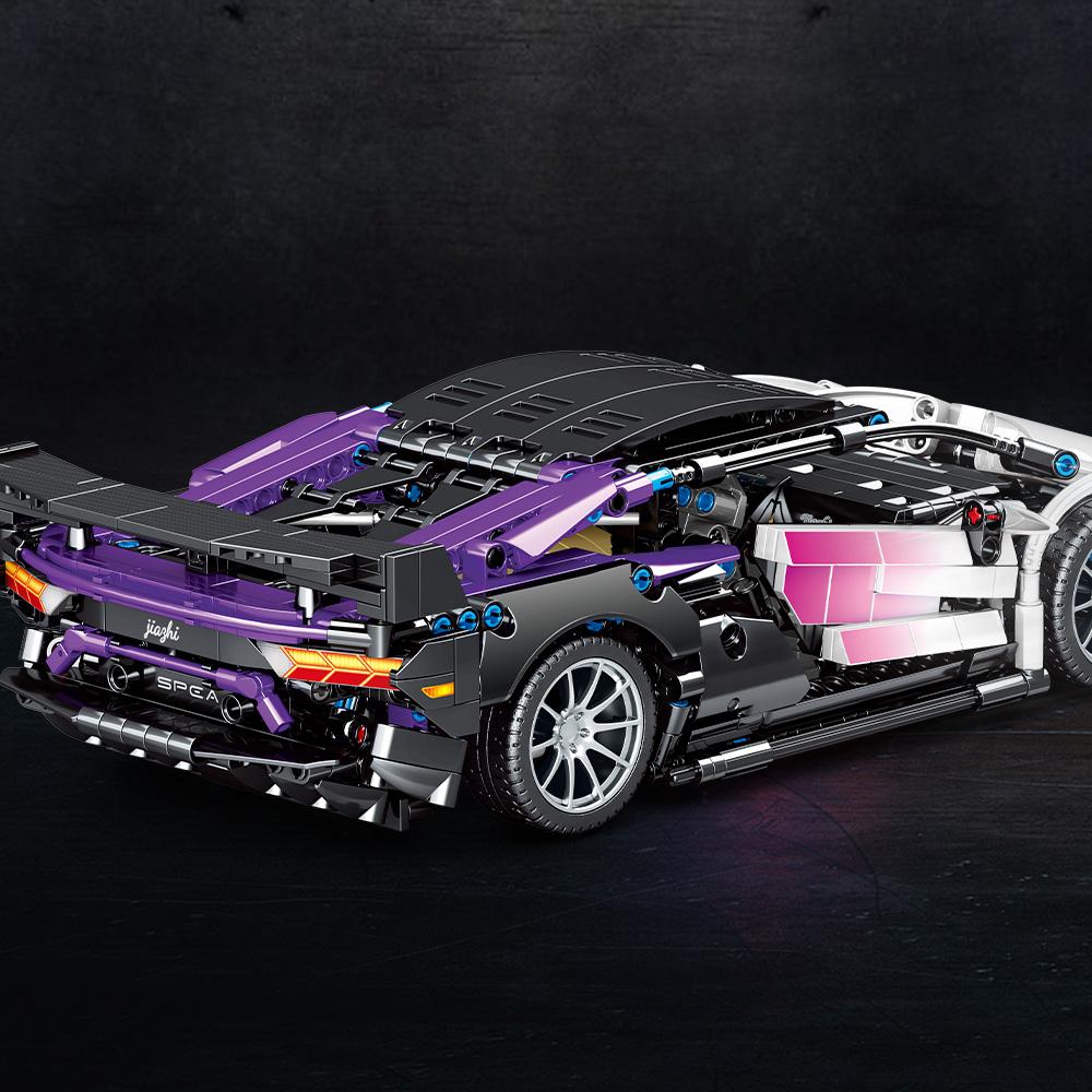 Спортивные машинки Строительные блоки Игрушки Взрослые наборы 1:14 MOC Building Set Модель гоночного автомобиля для мальчиков 12-16 8-14 лет 1404 детали