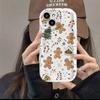 Рождественский пряничный человечек для чехла мобильного телефона Apple 11PROMAX iPhone11 милый 11/11 мягкий чехол 11/11