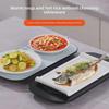 "Multifunctional Heated Tray: Intelligent Temperature Control for Warming Food & Milk"