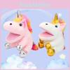 Unicorn Hand Puppet Plush Doll Toy Soft And Cuddly Role-playing Companion For Kids