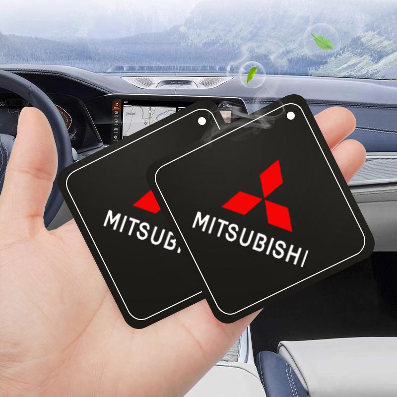 Car Perfume Pendant Air Freshener Hanging For Mitsubishi Lancer Ralliart ASX Mirage Pajero Xpander Attrage L200 Eclipse Cross