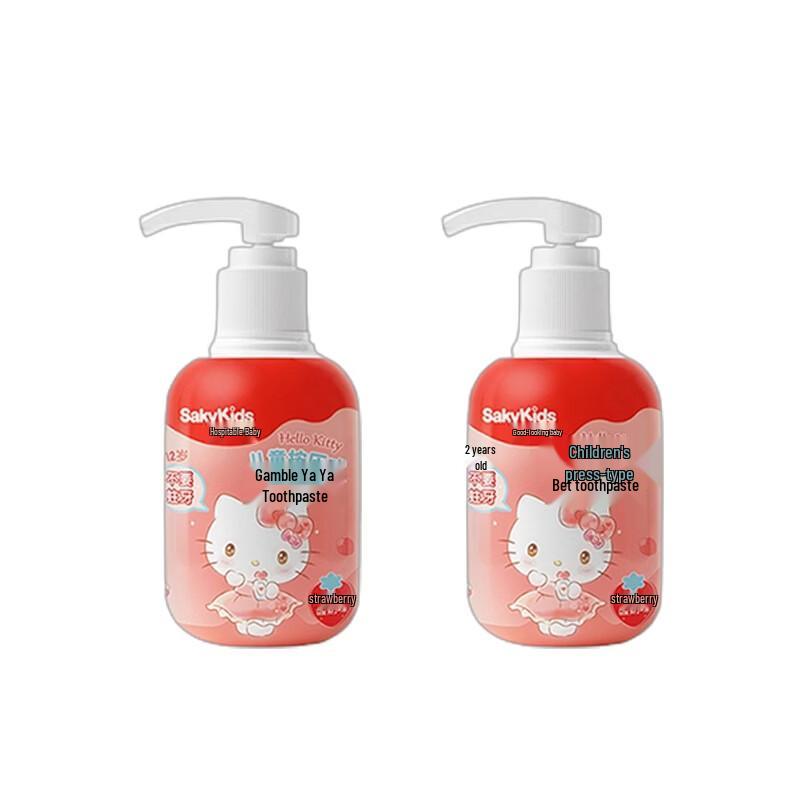 Детская гелевая зубная паста Shuke Baby Hello Kitty