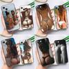 Sexy Bikini Underwear Girl Case For iPhone 15 14 13 12 11 Pro Max X XS Max XR 7 8 Plus SE 2020 2022 Bumper Case Cover