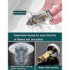 Pop-Up Sink Drain, 2 Pack Universal Pop Up Sink Drain with Anti-Clogging Filter, Anti-Odor Hair Filter, for 34-40mm Holes 25-26s