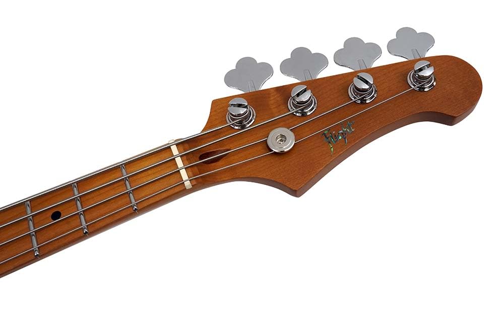 Серия Flight Rock Мини Электрический Бас Тип JB Санберст FUR-MJ-SB