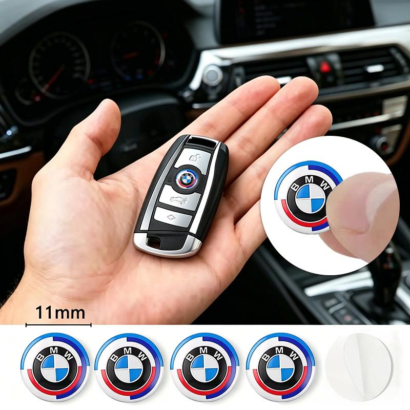 11mm 14mm 5/10pcs Car Remote Key Emblem Stickers For BMW M E34 E36 E60 E90 E46 E39 E70 F10 F30 X5 X6 M3 M5 M6 E71 F01 F02 F87 XN9