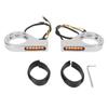 Front Fork LED Turn Signal Light High Brightness Stability Fork Clamp Indicators Lights for 41MM