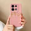 For Infinix Hot 30 Play GT 10 Pro Itel  A05s A04 Tecno Camon 20 Premier 5G Phone Case Cover Fashion Love Heart Matte Soft Silicone Shockproof Bumpers