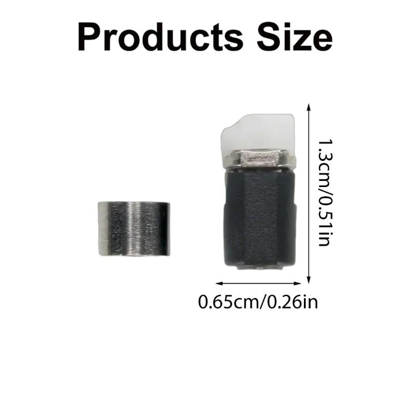 Rotation Hinges Shafts & Rings Replacement for New 3DSXL Smooth Action and Precise Alignment Gaming Accessory