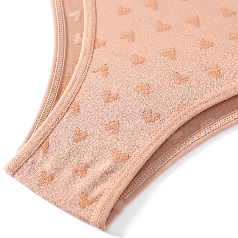 TERMEZY Сексуальные женские трусики Love Трусы с принтом Быстросохнущее эластичное нижнее белье с низкой посадкой Однотонное нижнее белье Мягкие тонкие нижнее белье