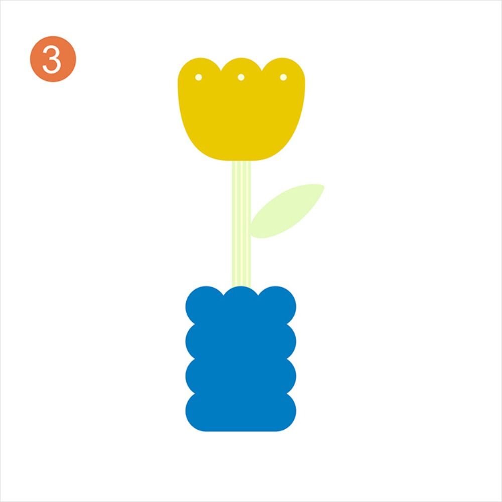 Flower Shape Acrylic Memo Clip Cute Cartoon Cartoon Note Holder  Desk Decorations