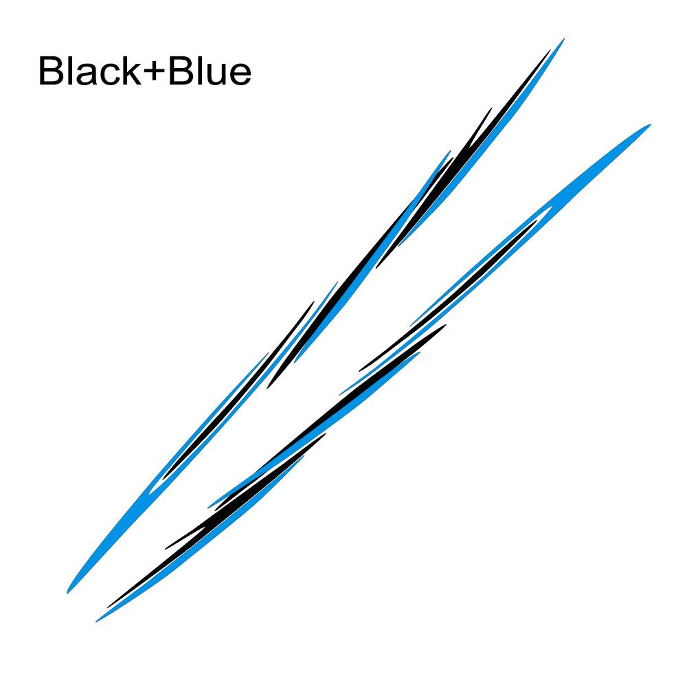 2 шт. наклейки для автомобиля, боковая дверь, линия талии, Стайлинговый декор, автоаксессуары, виниловая пленка, наклейки, чехол для Kia Sportage 3 4 LX S EX