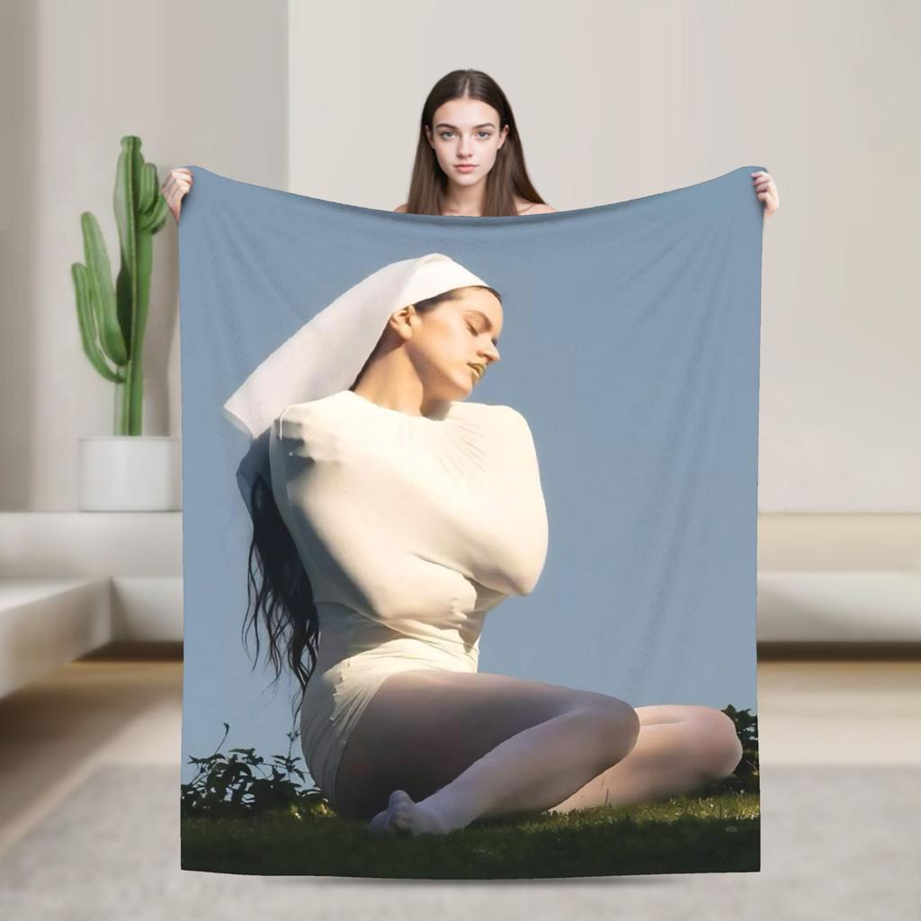 Rosalia Lux Warm Soft Blanket Picnic Plush Bedding Throws Fluffy Home Decor Flannel Bedspread Sofa Bed Cover
