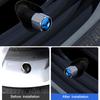 DSYCAR Anti-theft Valve Stem Caps for Cars, Trucks, Motorcycles Skull Style Tire Valve Dust Caps, Dustproof Seal Lock Tight Fit