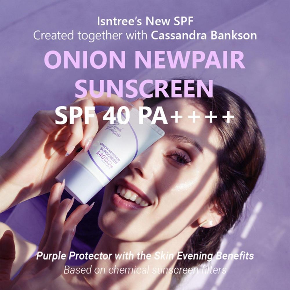 Isntree Onion Newpair Солнцезащитный крем Spf 40 1,69 унции