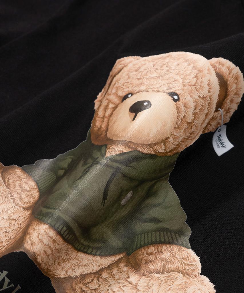 TEDDYISLAND Настоящий Тедди С коротким рукавом Черный