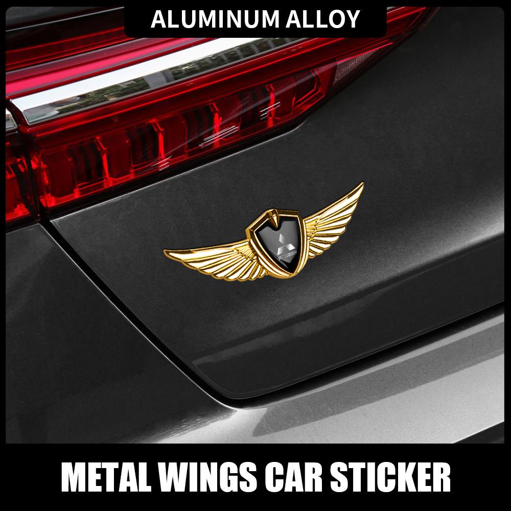 Car Fender Side Trunk Tail Badge Stickers Auto Decals Accessories For Mitsubishi 9 Ralliart X EX ASX L200 Colt Outlander Pajero