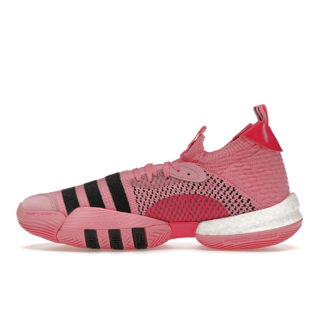 Adidas Мужские кроссовки Trae Young 2 Pink Trap House Bliss-Pink Core-Black Pulse-Magenta IE1667