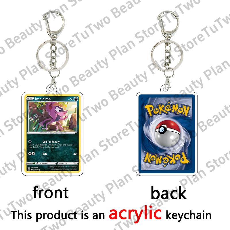 Anime Cartoon Venusaur Bulbasaur Charizard Mewtwo Pocket Monsters Acrylic Keychain Accessories Pendant Key Ring Charm Gifts Toys