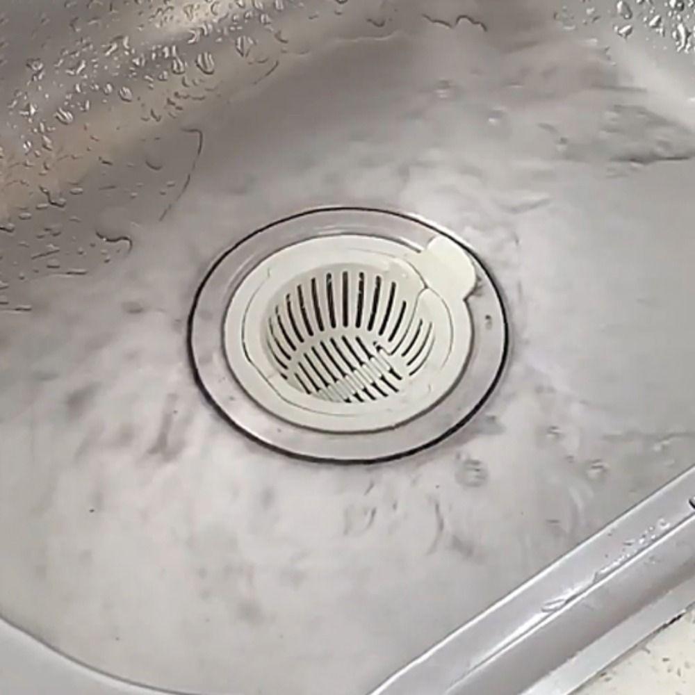 10pcs Round Shape Sink Drain Strainer Hair Filtration Filter Grid Cover For Home Kitchen