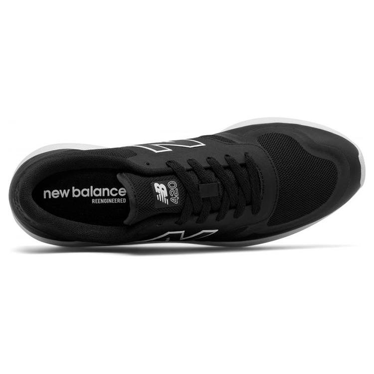 New Balance Кроссовки унисекс со светоотражателями 420 черные MRL420NW