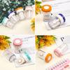 New Portable Plastic Soaking Box Travel Glasses Holder Contact Lens Case Candy Color
