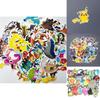 Premium Quality Pokemon Stickers Collection Featuring Mimikyu Pikachu Bulbasaur Sun Moon