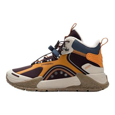 Li Ning Детская уличная ткань Удобная Модная Универсальная уличная обувь Детская обувь Красно-оранжевый YKET010-7