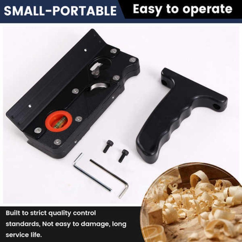 with Auxiliary Locator and Handle Mfering Planer Trimming Woodworking Hand Planer Carpenter DIY
