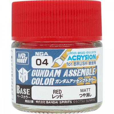 Gsi Creos Gundam Assemble Color Базовый цвет Серия 10 мл Красный