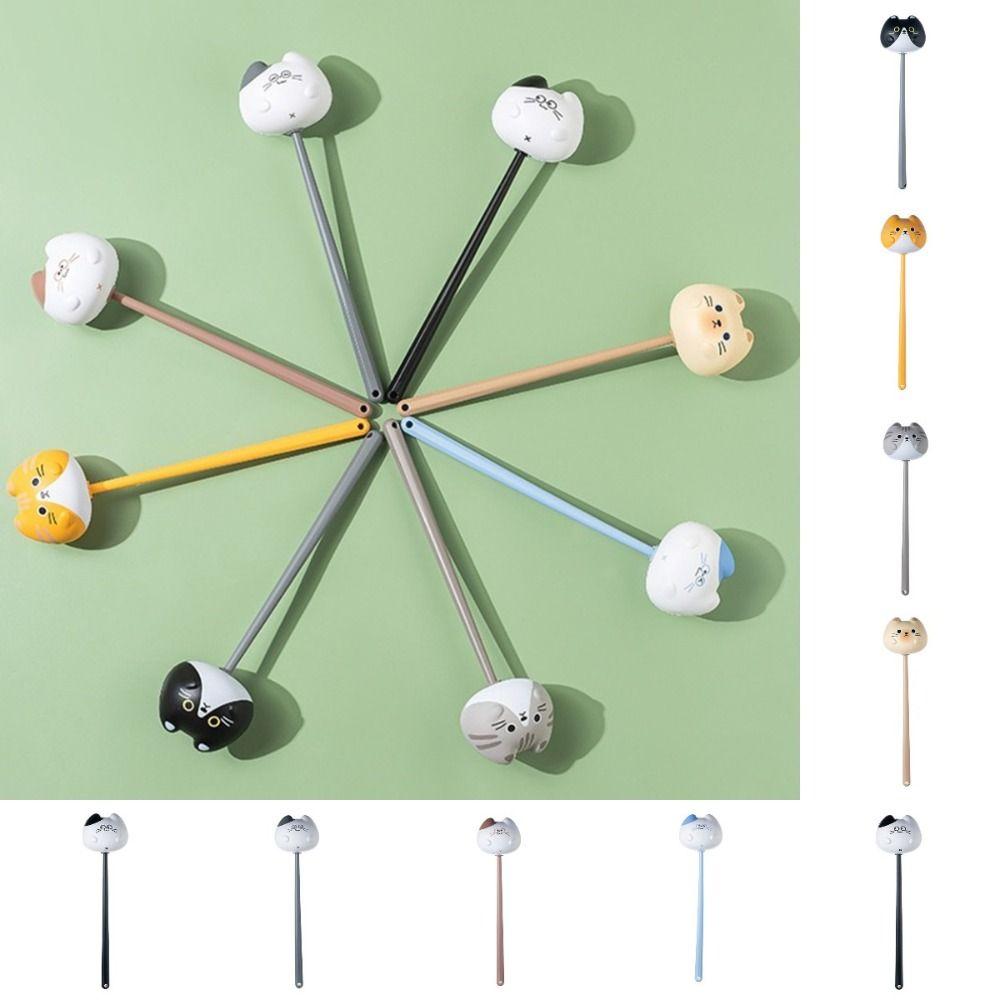 Мультяшный кот, палка для массажа мышц, эластичный перкуссионный массажер-молоток, инструменты для ухода за телом