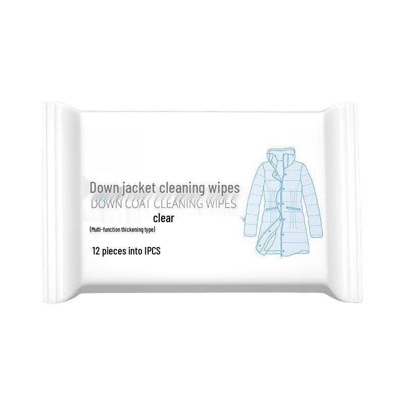 Влажные салфетки для удаления пятен с пуховика для осени и зимы - Безводная чистка